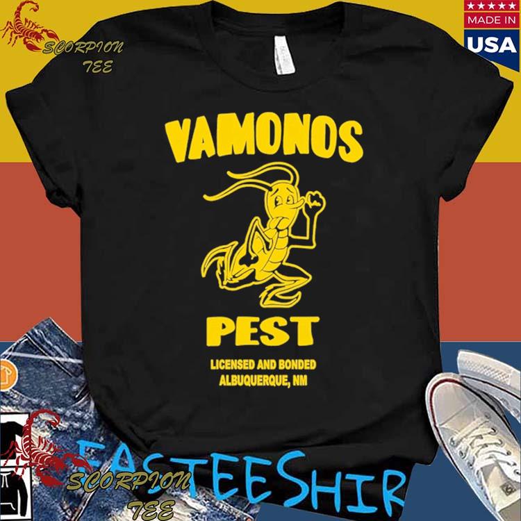 Official vamonos Pest Control Licensed Bonded Albuquerque NM Logo T-Shirts