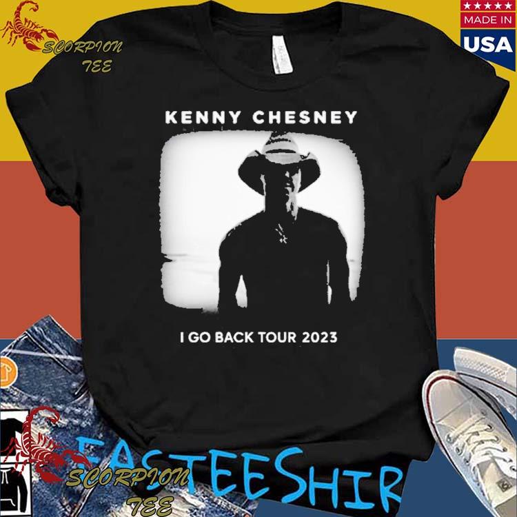 Official Kenny Chesney I Go Back Tour 2023 T-shirts