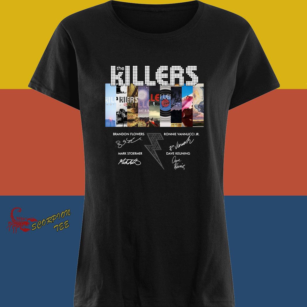 killers tour t shirt