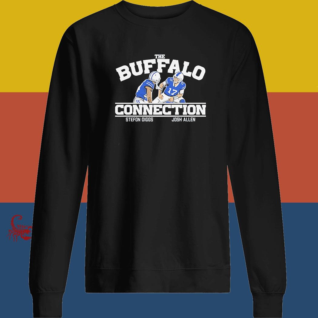 Official josh allen and stefon diggs buffalo connection shirt, hoodie,  sweater, long sleeve and tank top