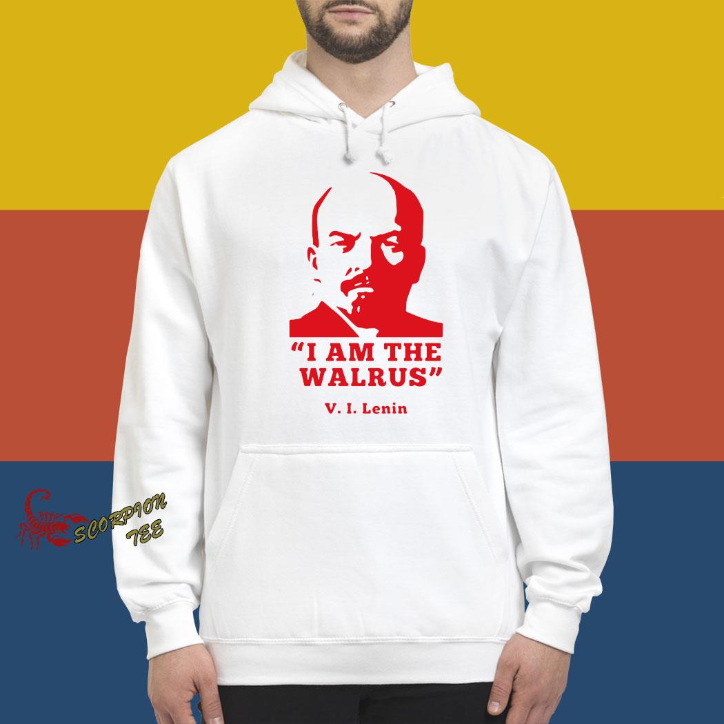 i am the walrus lenin t shirt